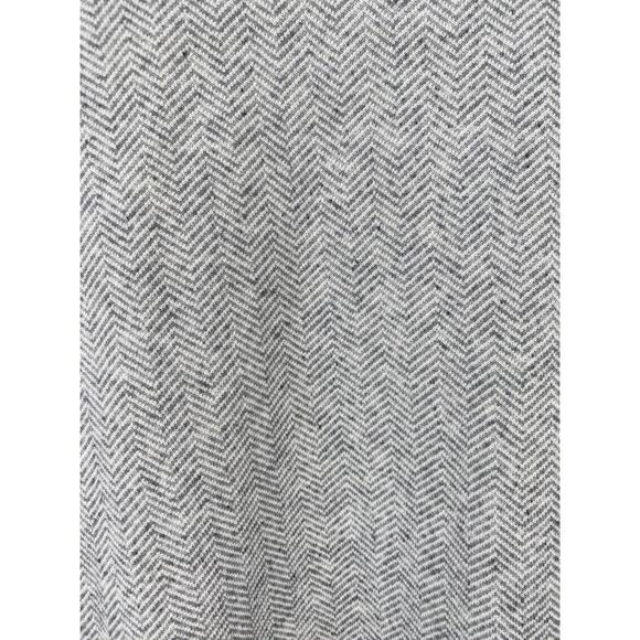 Eileen Fisher Cardignan Womens XL Herringbone Organic Cotton Simple Jacket - Picture 2 of 7